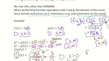 Big Ideas Algebra 2 5.5: Function Operations