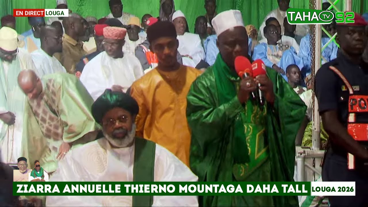 🔴EN DIRECT LOUGA| Ziarra Thierno Mountaga Daha Tall  