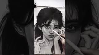 HAN SO HEE/PENCIL DRAWING/ARTBYRONNELERANDIO