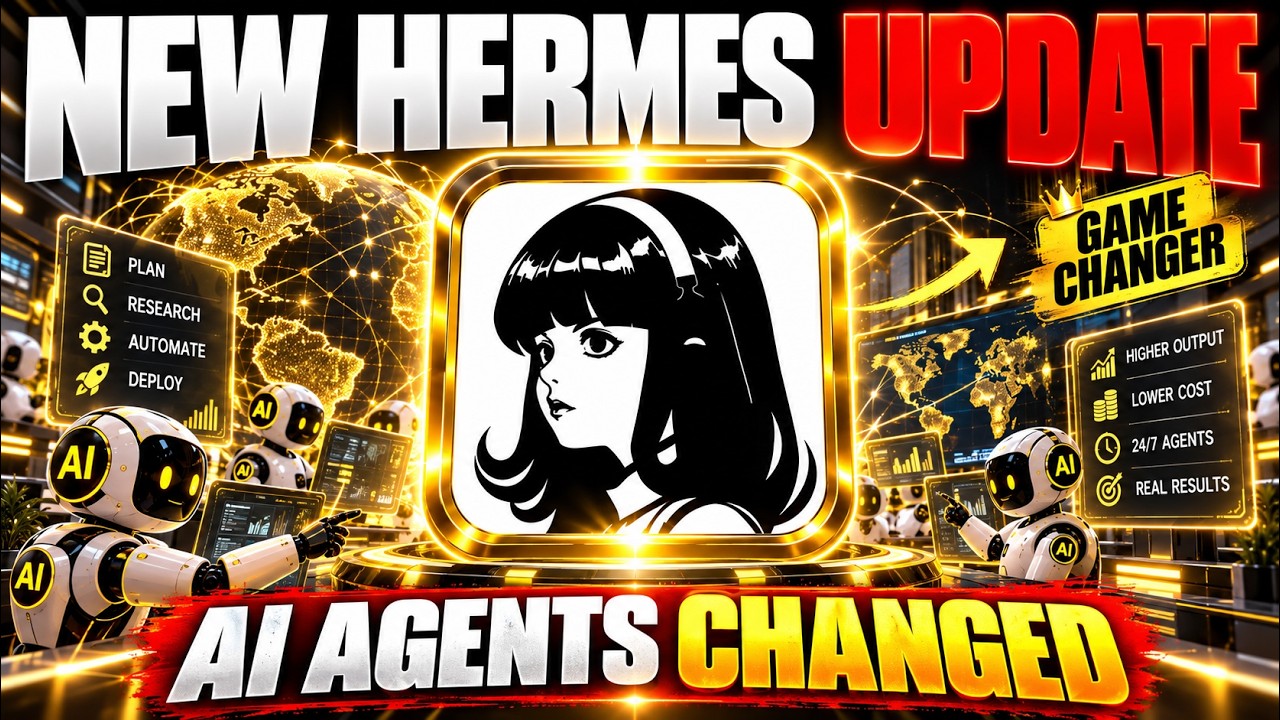 NEW Hermes Agent Update Changes How AI AGENTS Run! 🤯