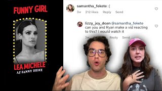 okay fine… we’ll talk about the Funny Girl broadway drama