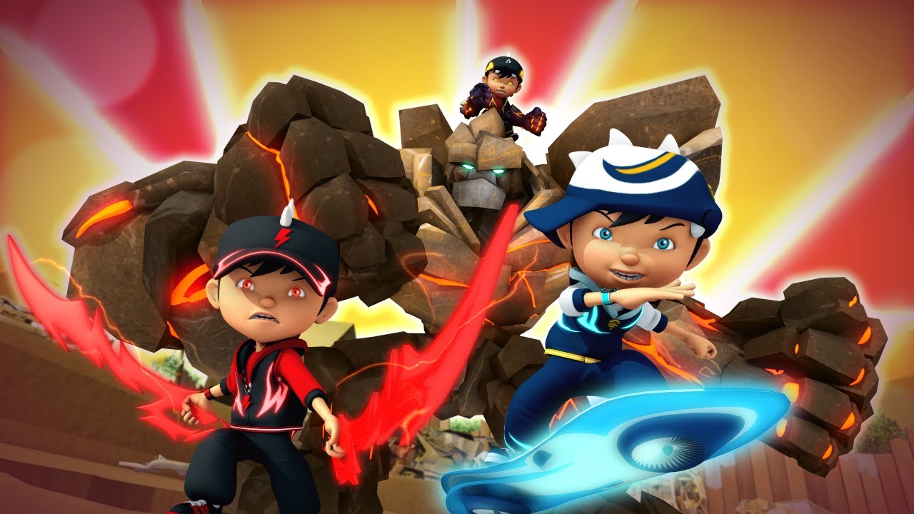  Gambar  Boboiboy  Love Yaya Gambarrrrrrr