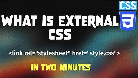 What is External CSS? | Where to link external CSS? skillsepisode #csscourse #css3course