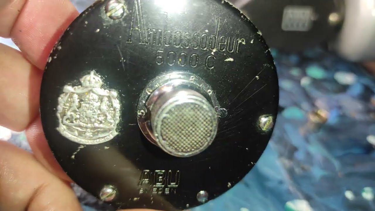 gear nerd] Fixing missing part in my ABU Ambassadeur 5000C fishing