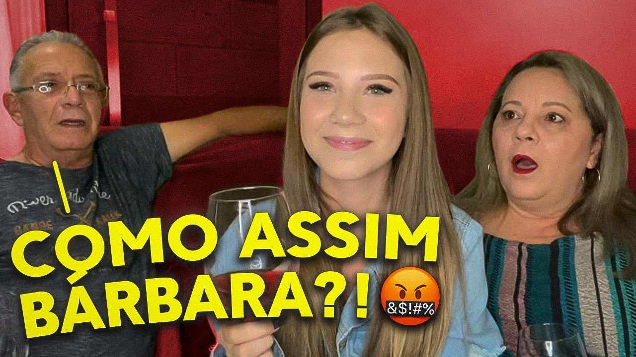 EU NUNCA COM MEUS PAIS *QUASE AP@NHEI* | BÁRBARA GUERRA