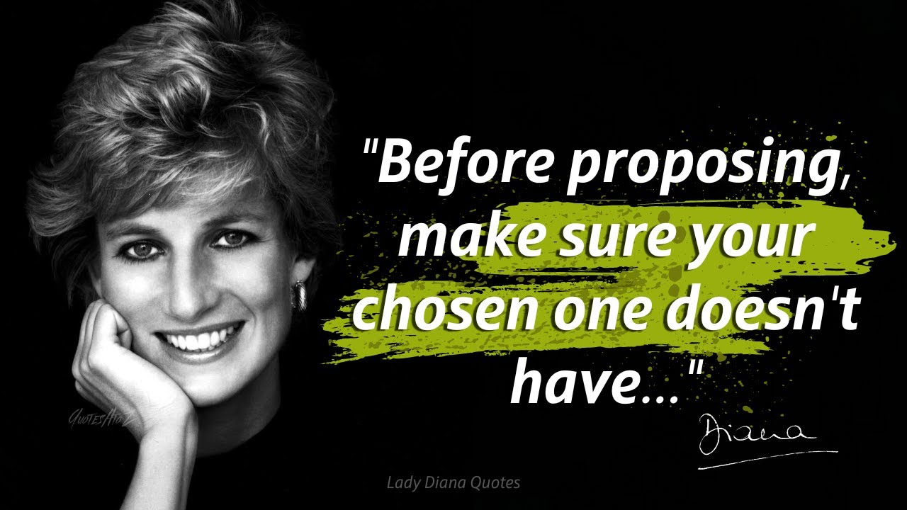 Wise Lady Diana Quotes To Live By