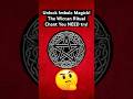 Unlock Imbolc Magick! The Wiccan Ritual Chant You NEED To Try! #imbolc #witchcraft #shorts #wicca