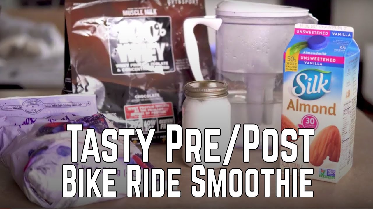 Tasty Pre/Post Bike Ride Smoothie Recipe