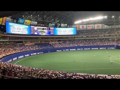 2019年8月13日(火) 中日ドラゴンズ vs 阪神タイガース 8回裏 藤井ヒット