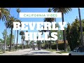 4K Scenic Views Of Beverly Hills | Exploring Los Angeles, California | California Vibes