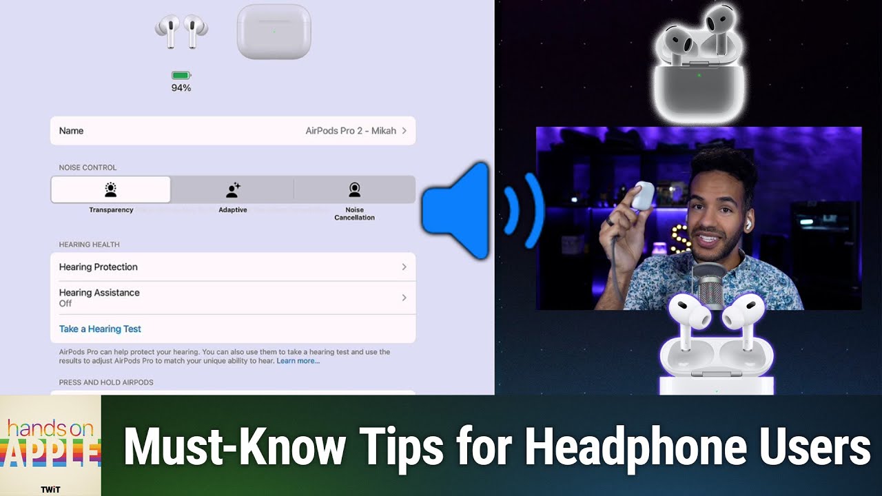 Audio Settings for Apple Devices - Hearing Protection, Head Gestures, Call Controls, & more