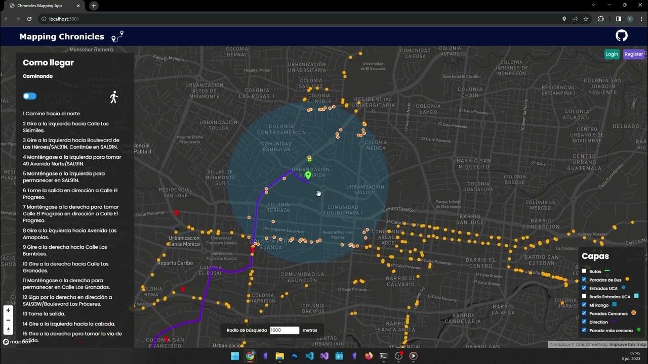 Proyecto: Chronicle maps - YouTube