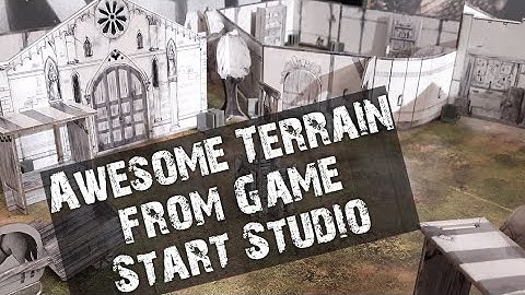 Tabletop Terrain Dungeon & Town from Game start studio.