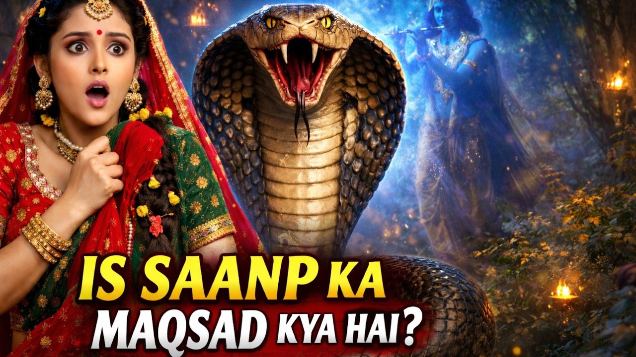 Radha Aur Saanp Ka Rahasya | The Secret Between Radha and the Snake | Divine Love Story