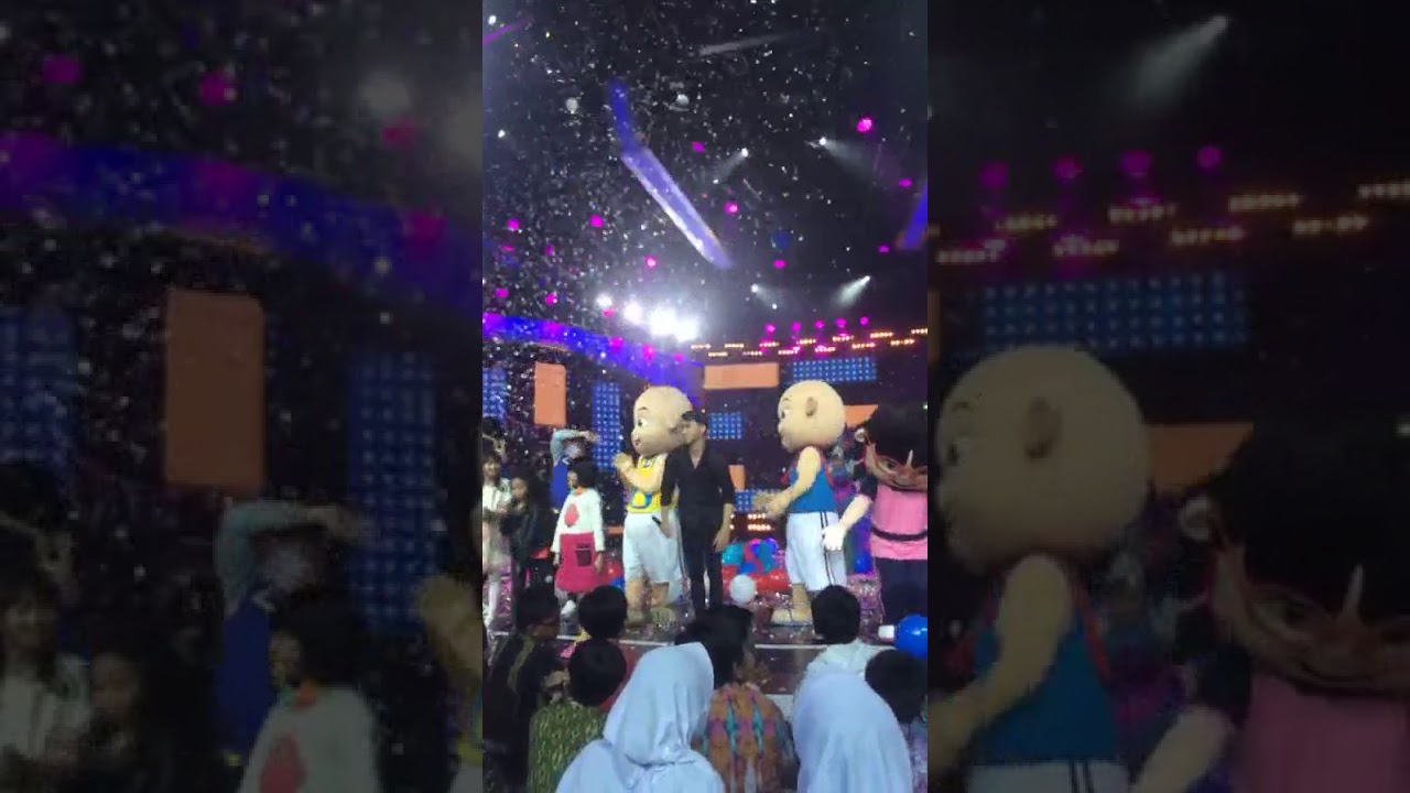 Festival kilau raya MNCTV 26 Jakarta upin ipin dan yubi band