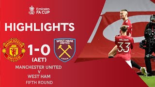 McTominay Wins It for United in Extra Time! | Manchester United 1-0 West Ham (AET) | Emirates FA Cup
