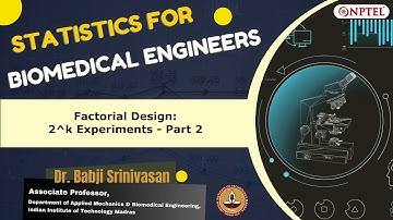 Factorial Design: 2^k Experiments - Part 2