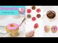 Polymer Clay Donut Tutorial | Miniature Food | Dollhouse Miniature