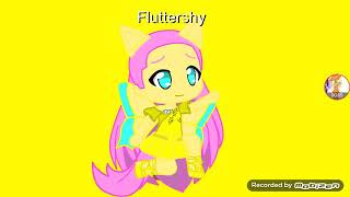 Fluttershy In A Yellow Background Gacha Club listen to the B.b.b.f.f Reprise Song