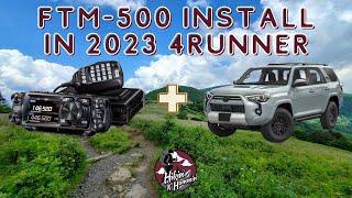 Yaesu FTM-500D Install on a 2023 Toyota 4Runner and Initial Thoughts on the FTM-500D