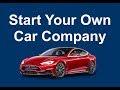 How to Start Your Own Car Company © - AG Technologies USA, LLC™