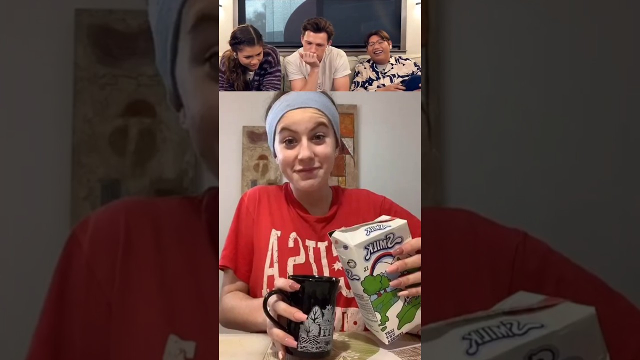 Tom Holland React Viral Videos part 98 #tomholland #funny #trytolaugh #reaction