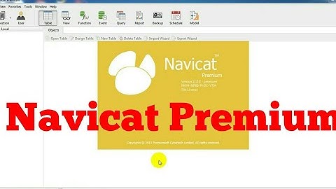 Install Full Navicat Premium v11.0.8