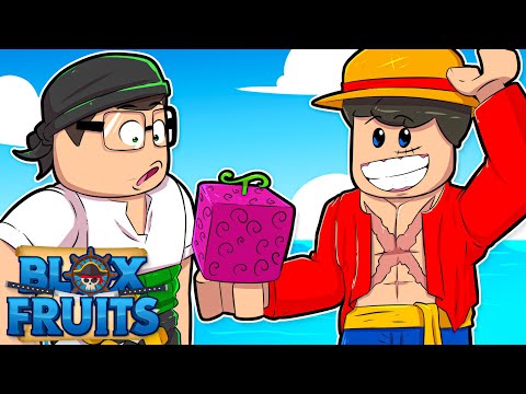 jogamos BLOX FRUITS pela PRIMEIRA VEZ e pegamos uma FRUTA LENDÁRIA 😲