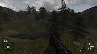 Real Return to Castle Wolfenstein - Forest Compound - HDM Pistol - De Lisle Rifle - Realism