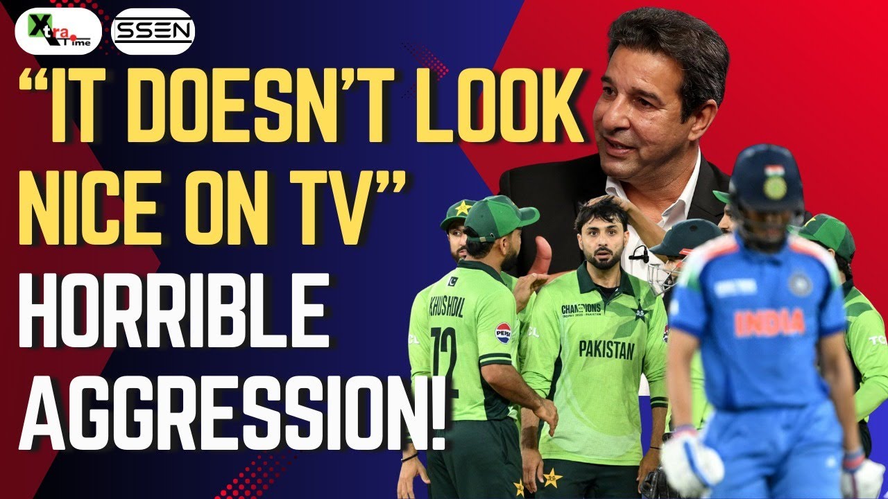 Unnecessary aggression! Wasim Akram blasts Abrar Ahmed’s celebration vs India | CT 2025