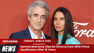 Dermot Mulroney Files for Divorce from Wife Prima Apollinaare After 15 Years