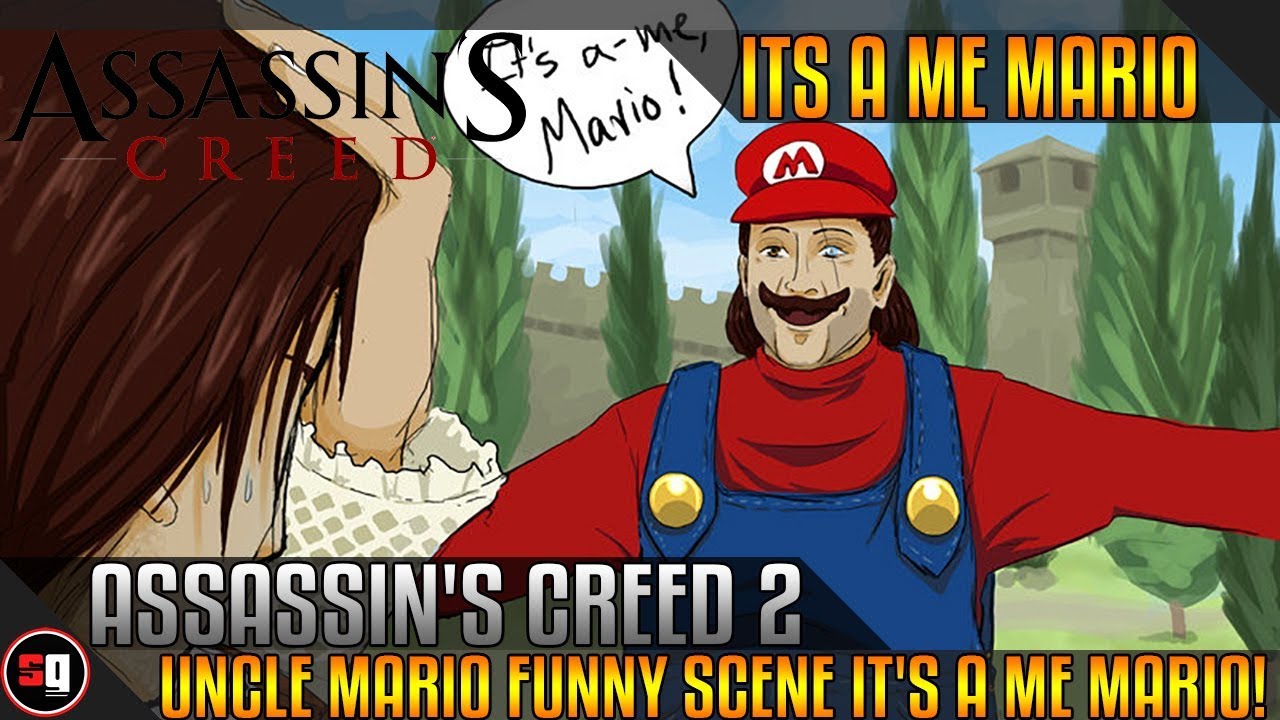 Assassin's Creed 2 – It's a me Mario! Ergh.