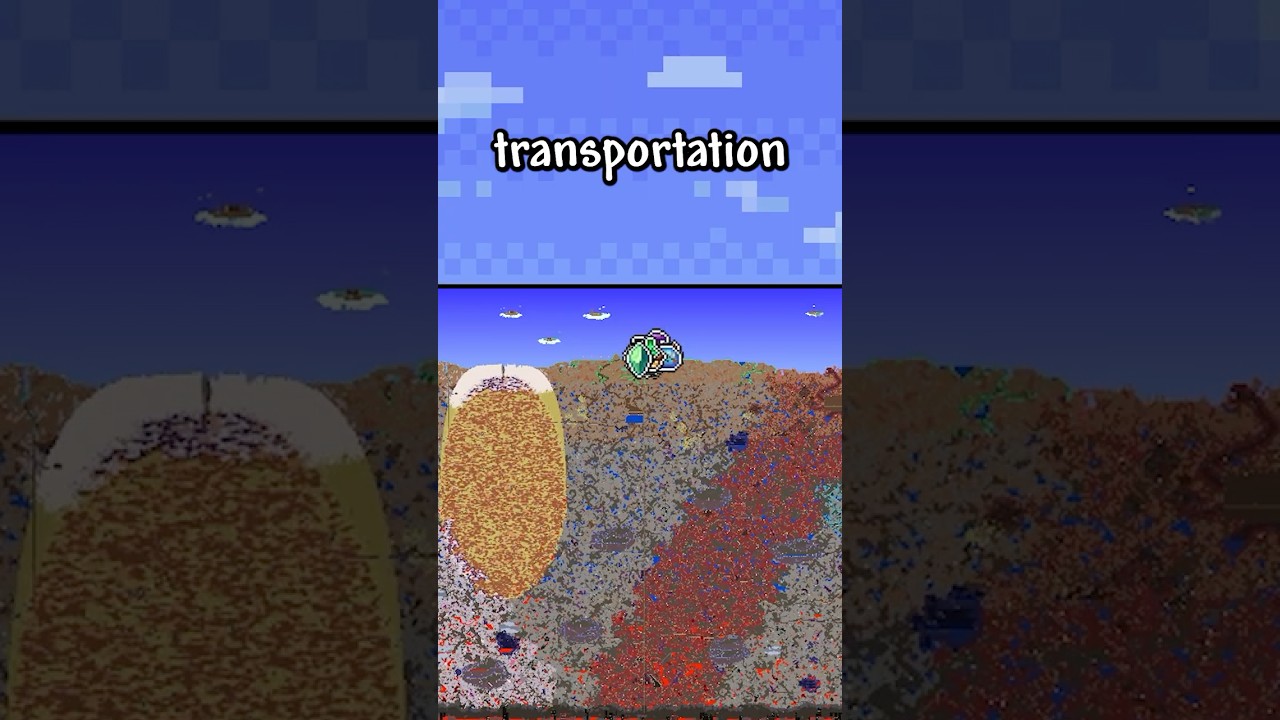 3 ELITE Terraria Life Hacks! #terraria #shorts