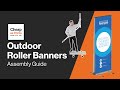 How to Set Up Outdoor Roller Banners?