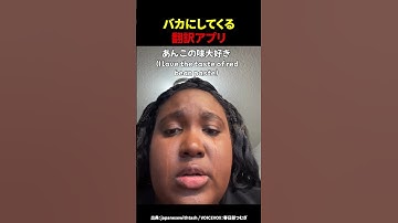 バカにしてくる翻訳アプリ