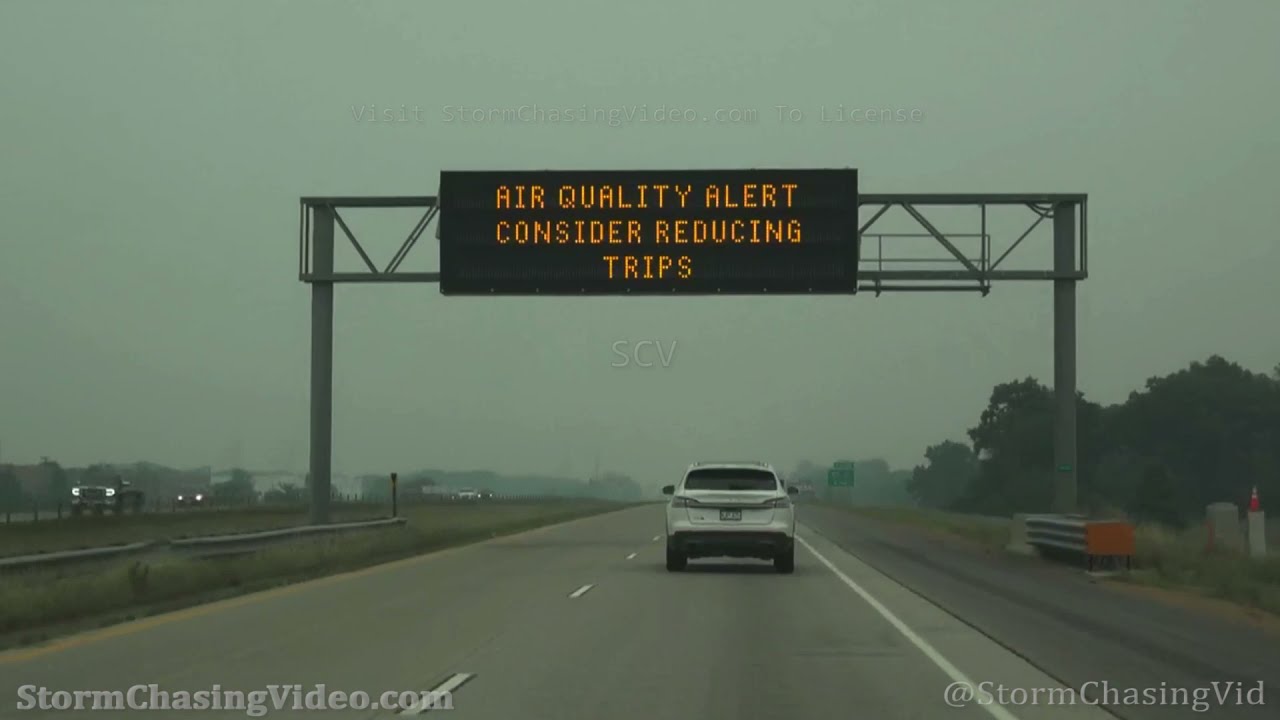 Twin Cities Heavy Smoke And Air Quality Warning - 7/29/2021