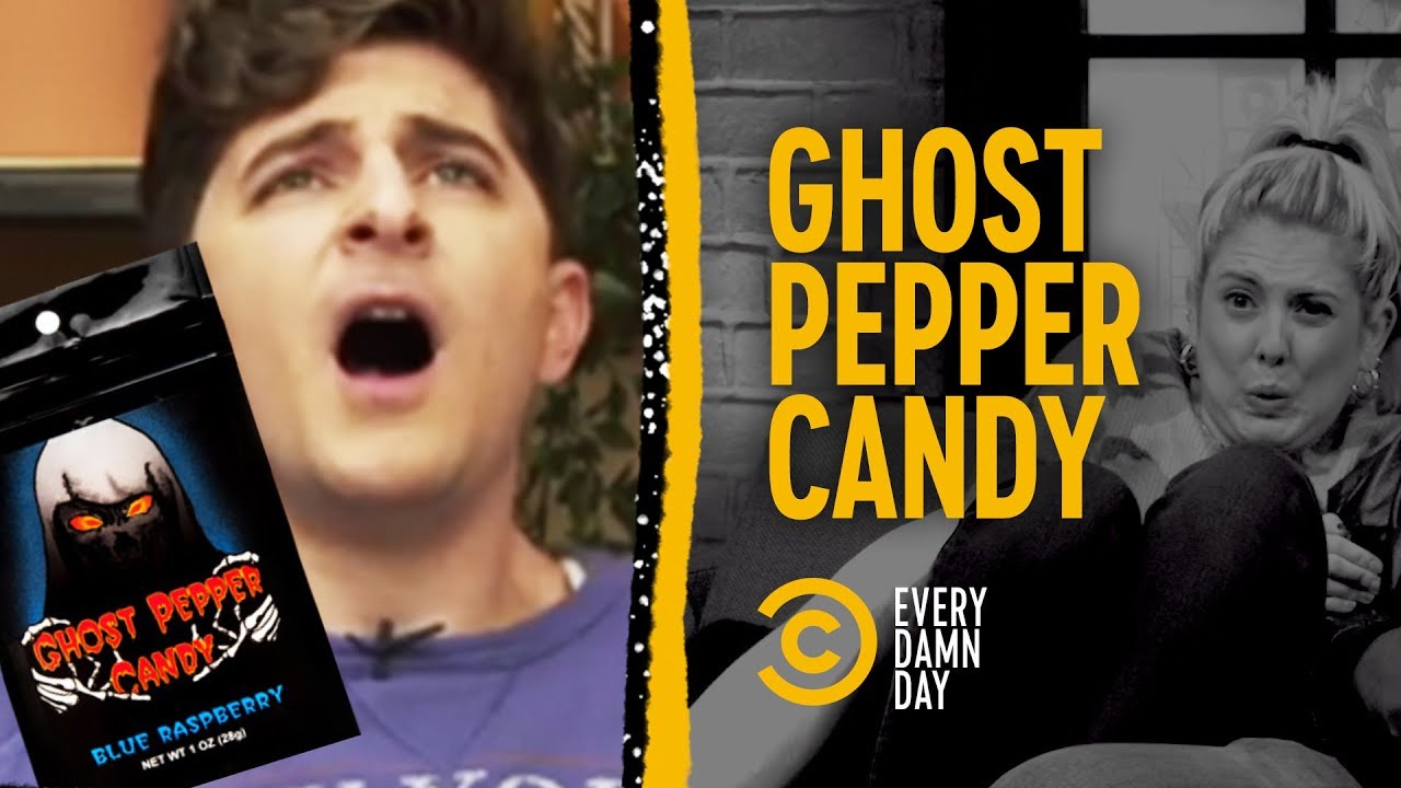 The Ghost Pepper Halloween Candy Challenge