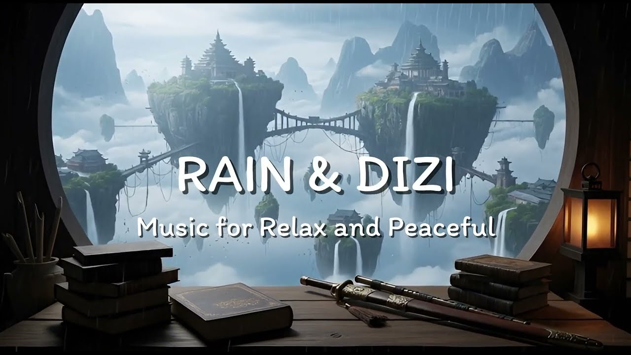 Cultivating Immortality Rain at the Floating Mountain Sect | Ethereal Chinese Music for Reading