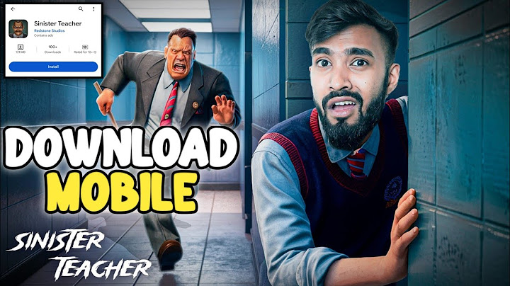 MY PRINCIPAL KIDNAPPED ME IN HIS SCHOOL SINISTER TEACHER GAME DOWNLOAD ANDROID@TechnoGamerzOfficial