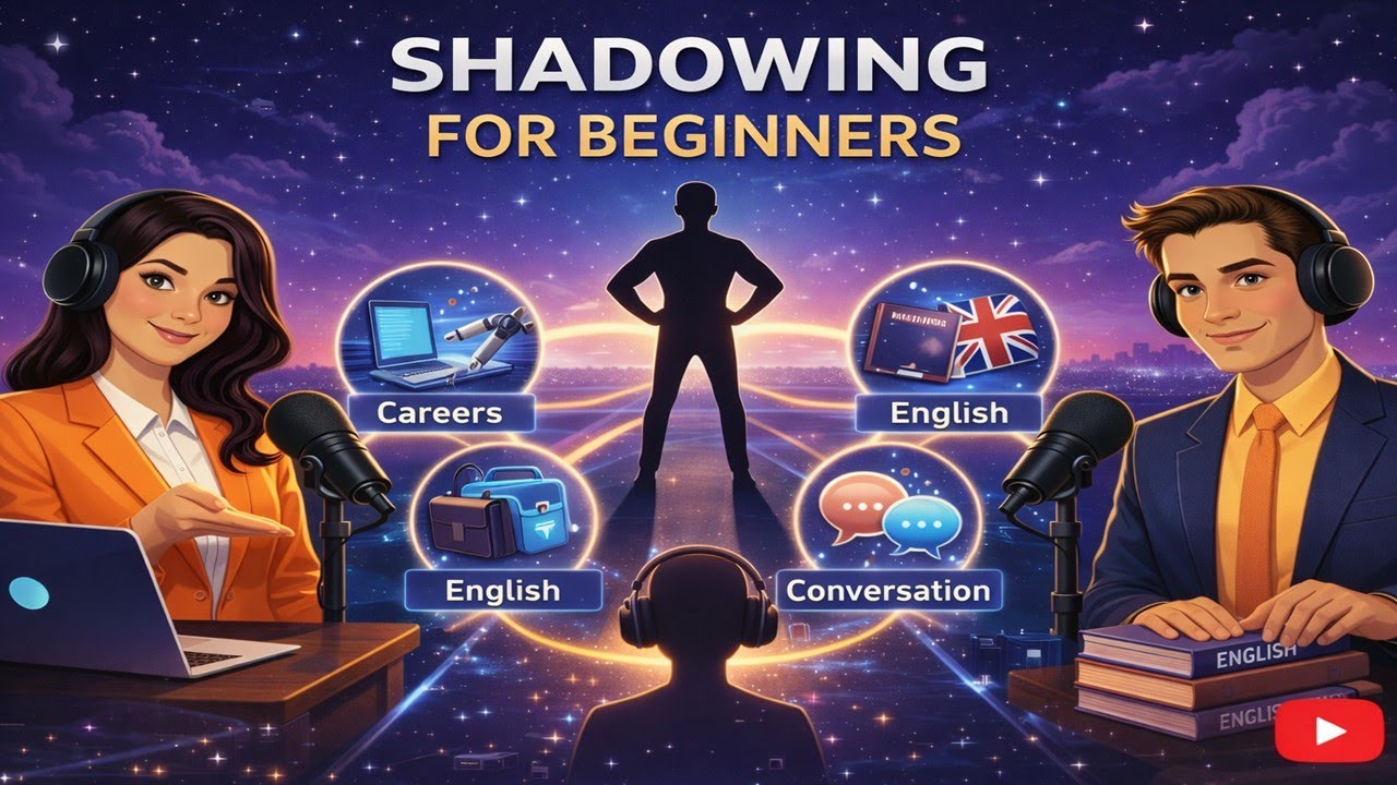 Slow Listening & Shadowing for Beginners (A1- A2) | Motivation to Learn English | English Podcast