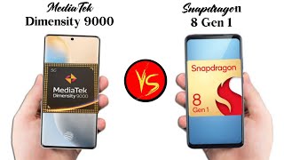 Snapdragon 8 Gen 1 vs Dimensity 9000 | Dimensity 9000 vs Snapdragon 8 Gen 1 | Best android processor