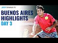 Nagal Back on Clay vs Garin; Kecmanovic, Ramos-Vinolas Feature | Buenos Aires 2021 Highlights Day 3