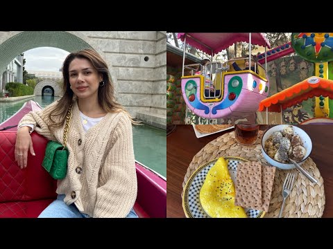 Vlog || Mənimlə hazırlanın, park gəzintisi. Kiçik venesiya şəhərciyi 🛶