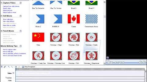Windows Movie Maker 2.1 Effects and Transitions