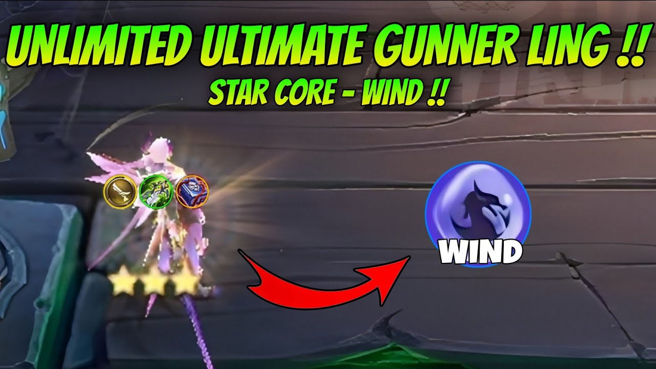 UNLIMITED ULTIMATE HYPER GUNNER LING | SC - WIND MAGIC CHESS MOBILE LEGENDS