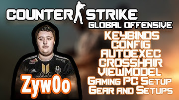 Zyw0o Counter Strike Global Offensive Settings, Keybinds & Setup Feb 2020 Update