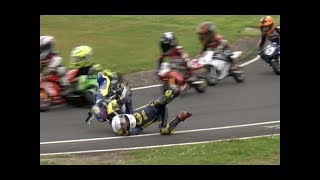 Minibike Racing - Cool FAB 2017 Rd 4 Part 3 Jnr LC40