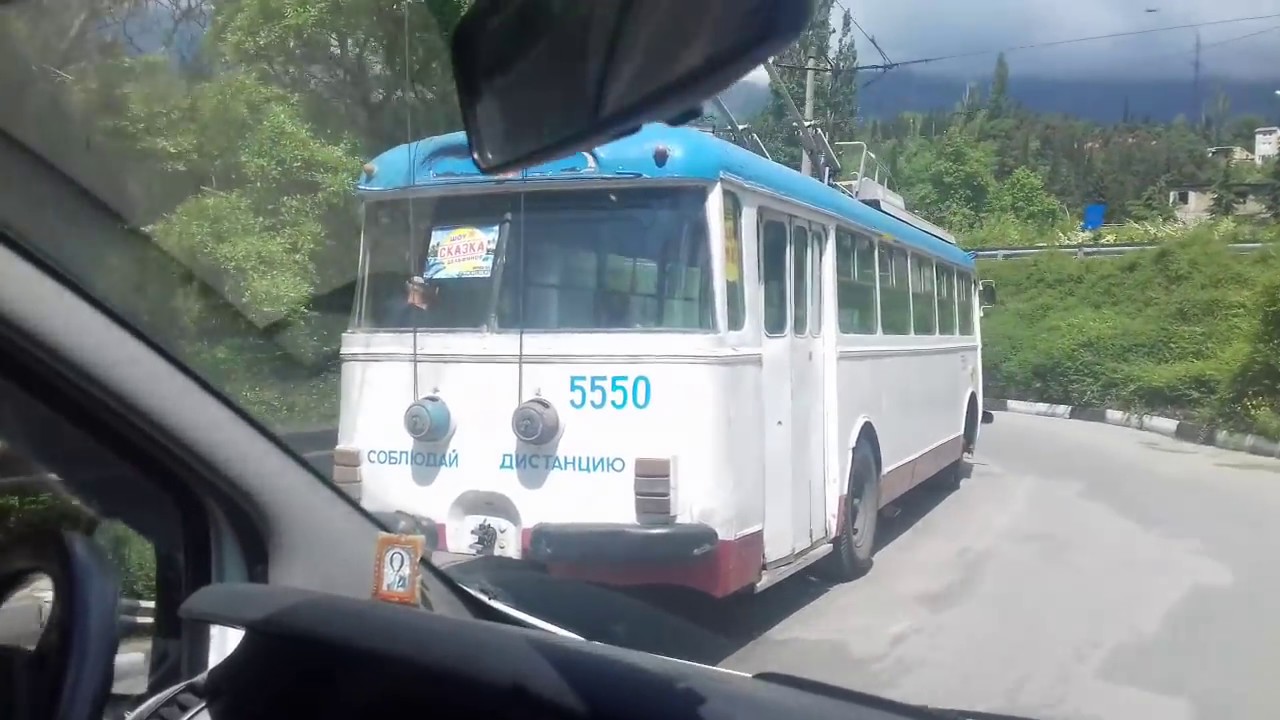 Троллейбус шкода в крыму