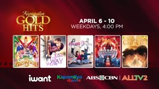 ABS-CBN sa ALLTV2 HD | Kapamilya Gold Hits (WEEKDAYS) April 6-10, 2026 Teaser
