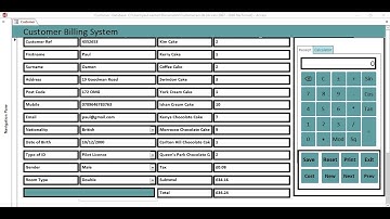 How to Create a Customer Billing System in MS Access - Part 2 of 3